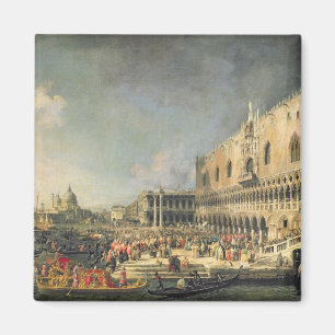 The Reception of the French Ambassador in Venice, Magnet