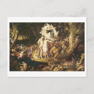 The Reconciliation Of Oberon And Titania,1847 Postcard