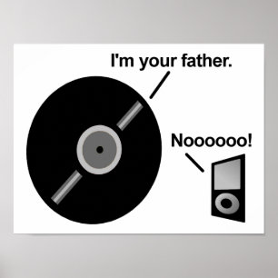 The Record Father Funny Poster