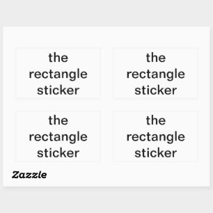 the rectangle sticker