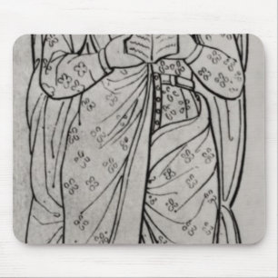The Recumbant Eleanor of Aquitaine Mouse Mat