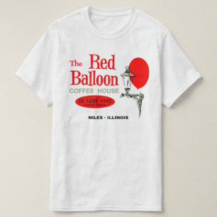 The Red Balloon Coffee House, Niles, Illinois T-Shirt
