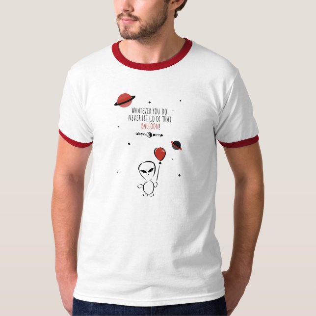 THE RED BALLOON T-SHIRT by ALIEN PIMP (Front)