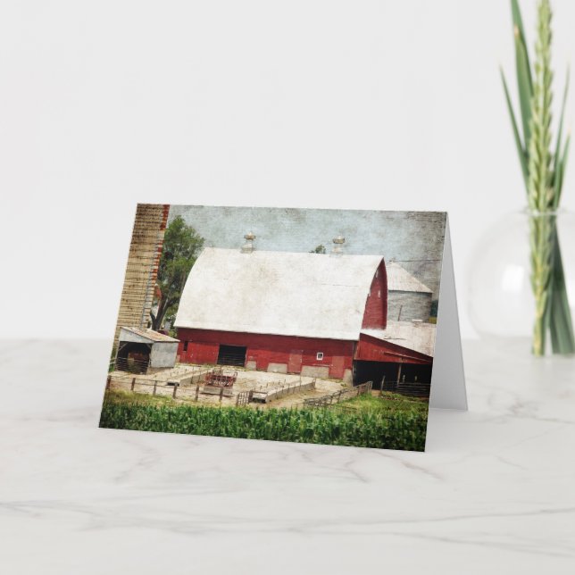 The Red Barn Card (Front)