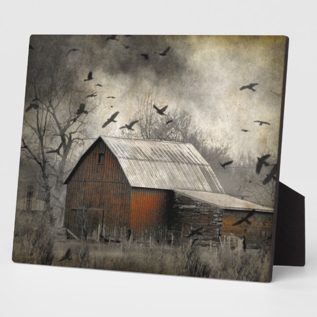 The Red Barn Plaque (Side)