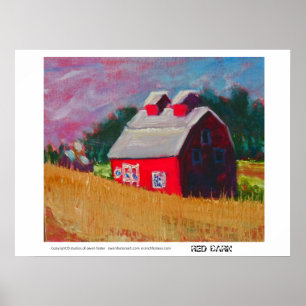 THE RED BARN POSTER