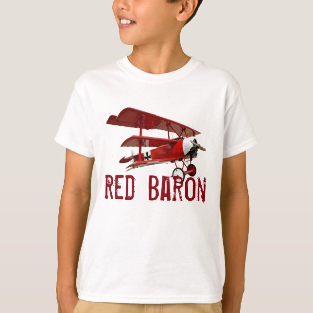 The "Red Baron" triplane T-Shirt (Front)