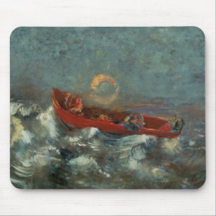 The Red Boat, 1905 Mouse Mat
