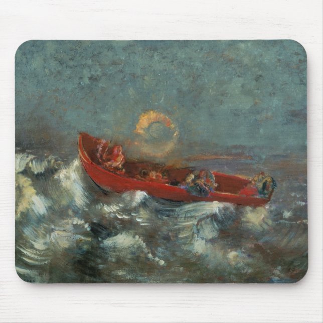 The Red Boat, 1905 Mouse Mat (Front)