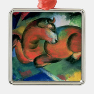 The Red Bull, 1912 Metal Tree Decoration