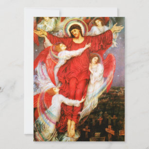 The Red Cross (Crucifixion of Jesus Christ) Card