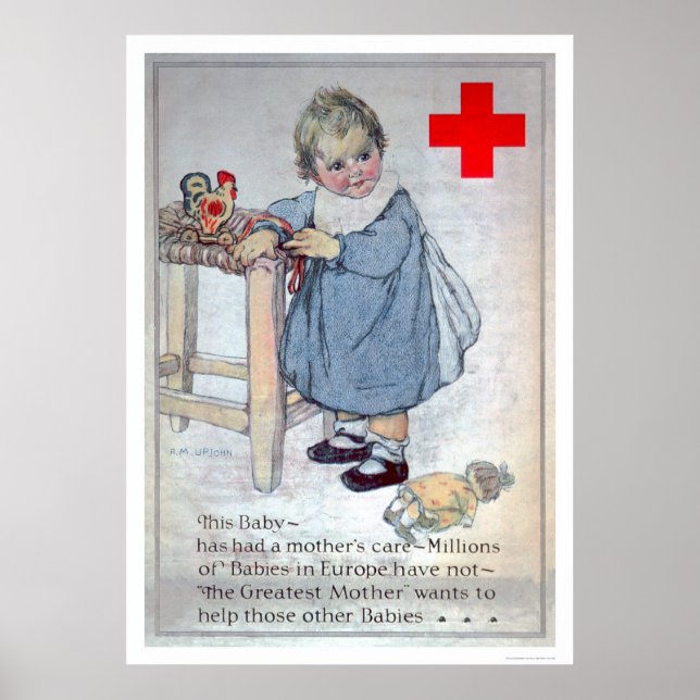 The Red Cross helps Europe's Babies (US00153) Poster (Front)