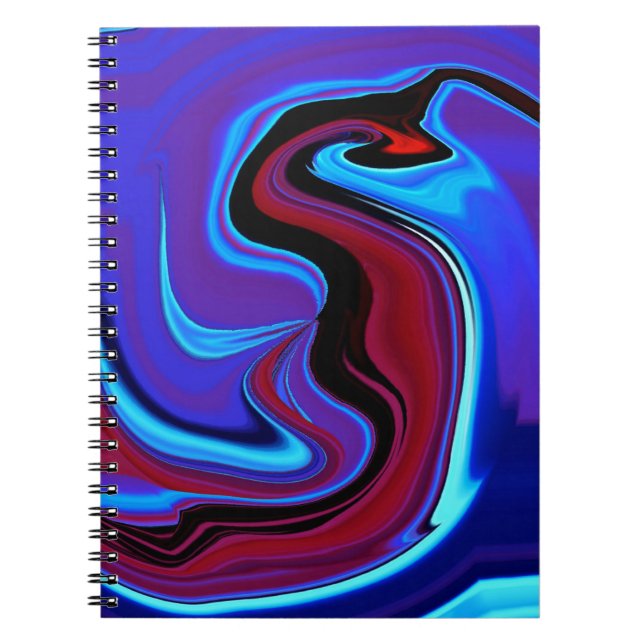 The Red Dragon Abstract Notebook (Front)