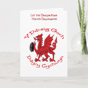 The Red Dragon Inspires Action Welsh Rugby Red Card