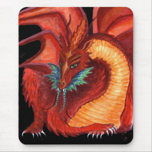 The Red Dragon Mouse Mat