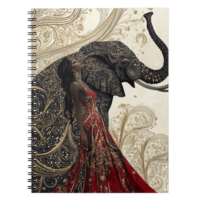 The Red Elephant Edition5 Notebook (Front)