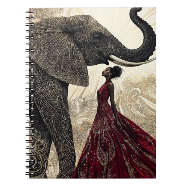 The Red Elephant Edition6 Notebook (Front)