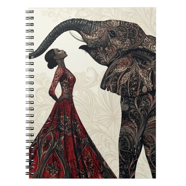 The Red Elephant Edition8 Notebook (Front)