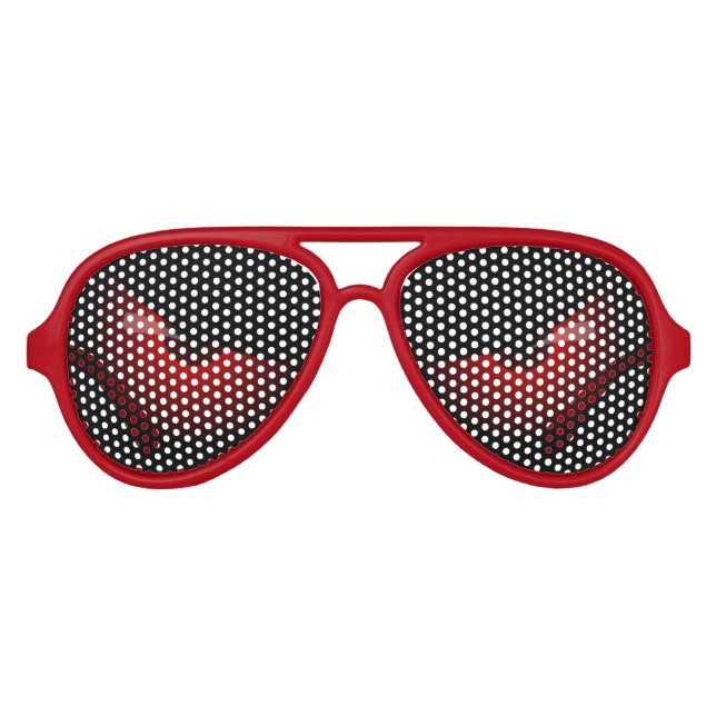 The Red Eye Aviator Sunglasses (Front)