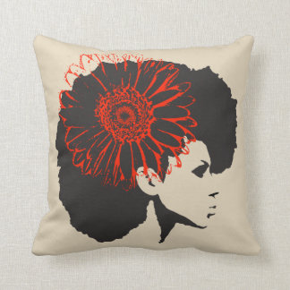 The Red Flower Cushion