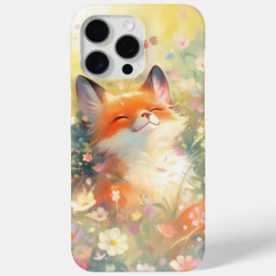 The Red Fox Meadow Hideaway iPhone 15 Pro Max Case