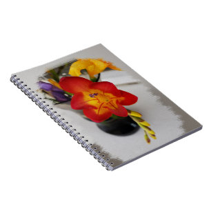 The red freesia notebook