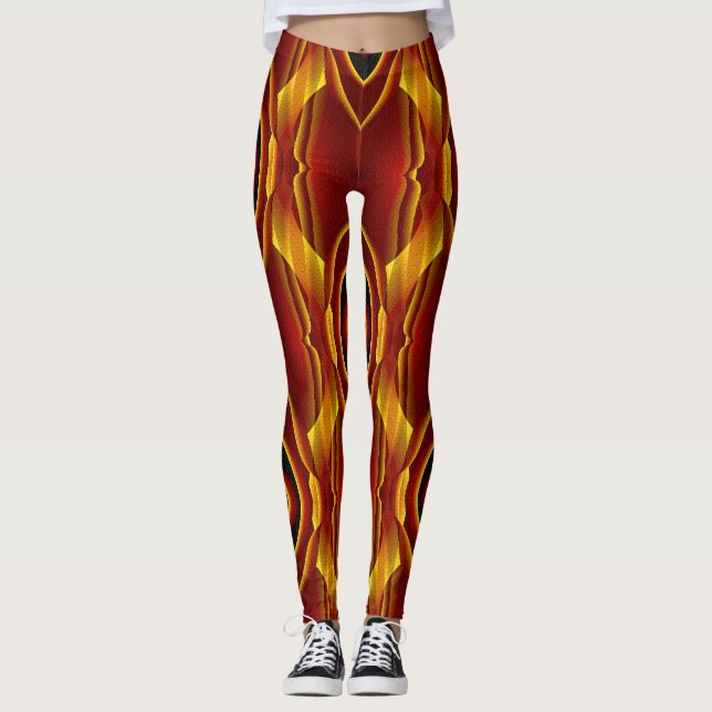 The Red Galaxy... Leggings (Front)