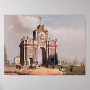 The Red Gate in Moscow Poster