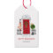 The Red Holiday Christmas Door Gift Tag