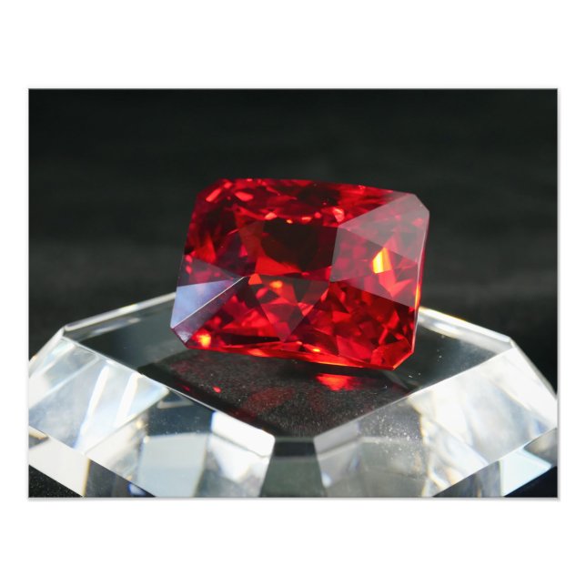 The Red Jack Ruby Photo Print (Front)