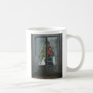 The Red Kerchief, Portrait of Mrs. Monet (1873) Coffee Mug
