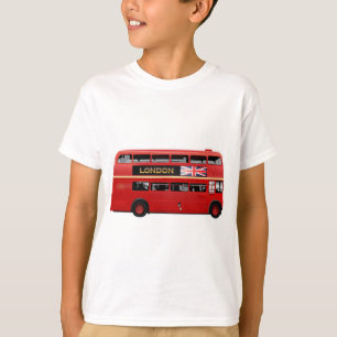 The Red London Double Decker Bus T-Shirt