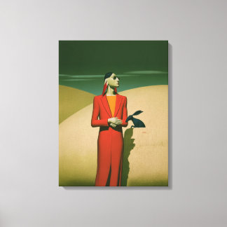 The Red Man Canvas Print