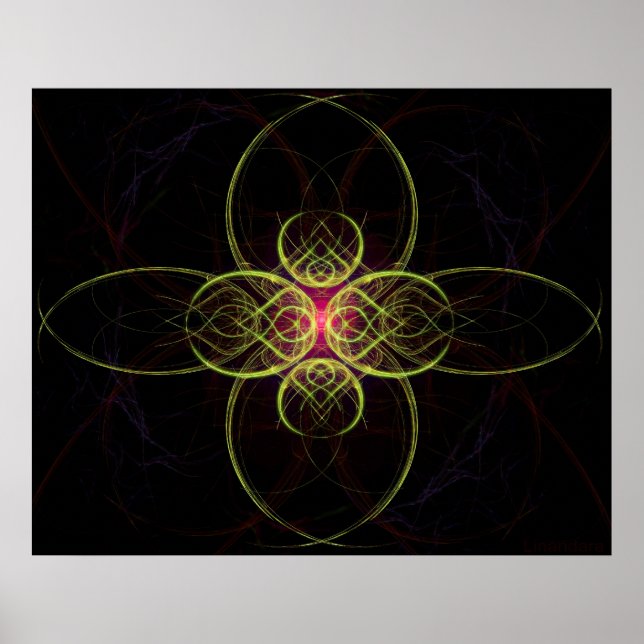 The Red Medallion By Alexandra Cook aka Linandara Poster (Front)