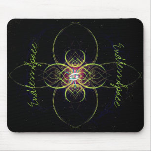 The Red Medallion in Endless Space Mouse Mat