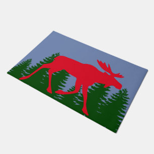 The Red Moose Doormat