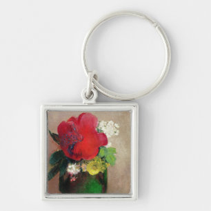 The Red Poppy Key Ring