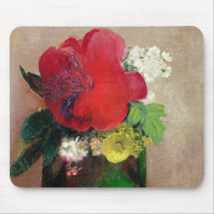 The Red Poppy Mouse Mat
