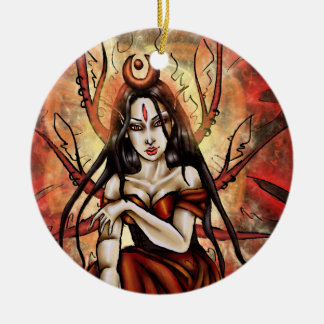 “The Red Queen” Maeve - Round Ornament