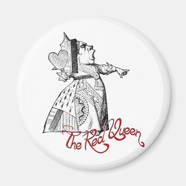 The Red Queen Magnet (Front)