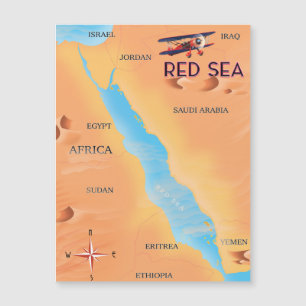 The Red Sea Travel Map