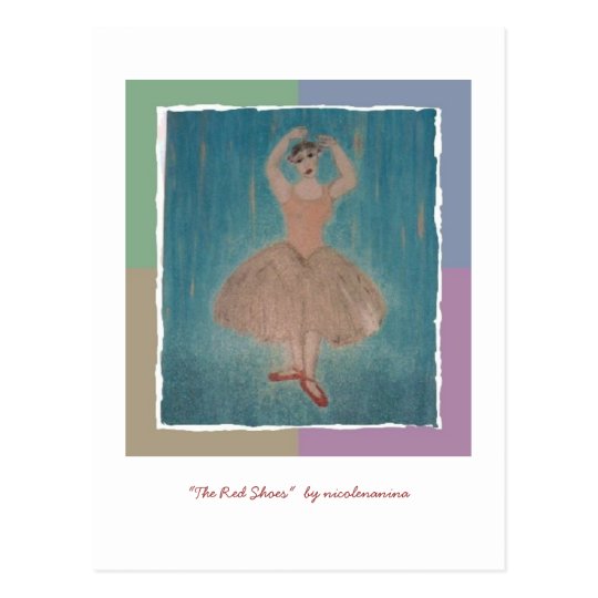 "The Red Shoes" for MS Awareness Postcard