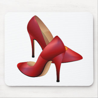 The red Shoes Mouse Mat