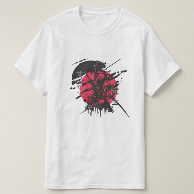 The Red Sun Warrior T-shirts  (Design Front)