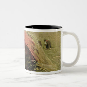 The Red Sunshade, c.1860 Two-Tone Coffee Mug