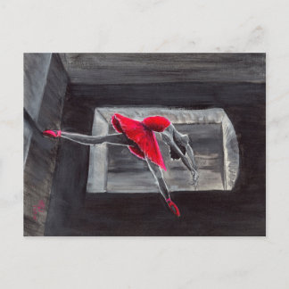 The Red Swan Postcard