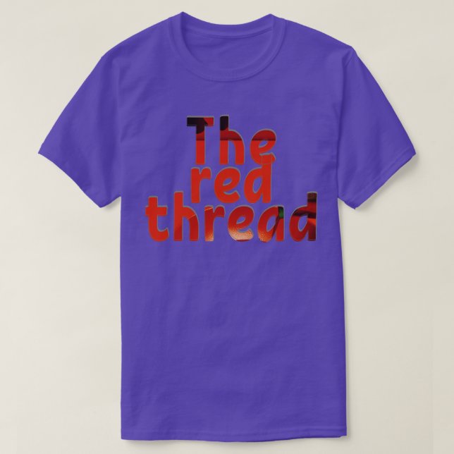 The red thread T-Shirt (Design Front)