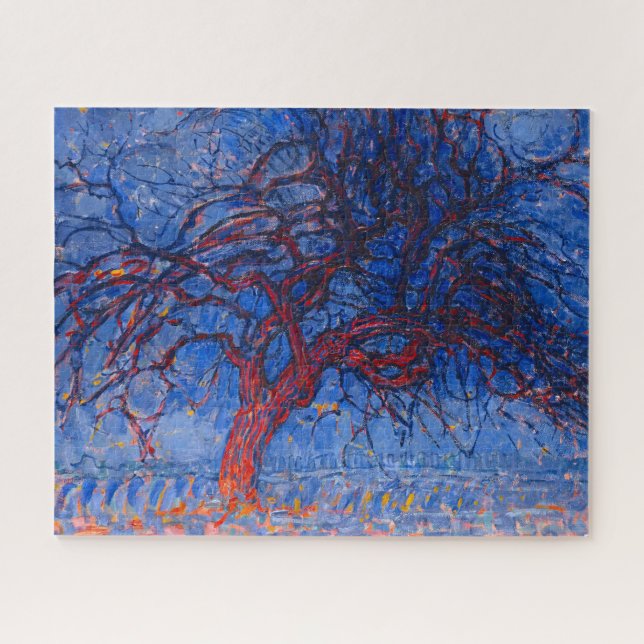The Red Tree by Piet Mondrian Jigsaw Puzzle (Horizontal)