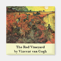 The Red Vineyard by Vincent van Gogh