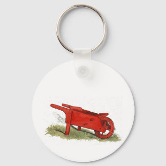 The Red Wheelbarrow Key Ring